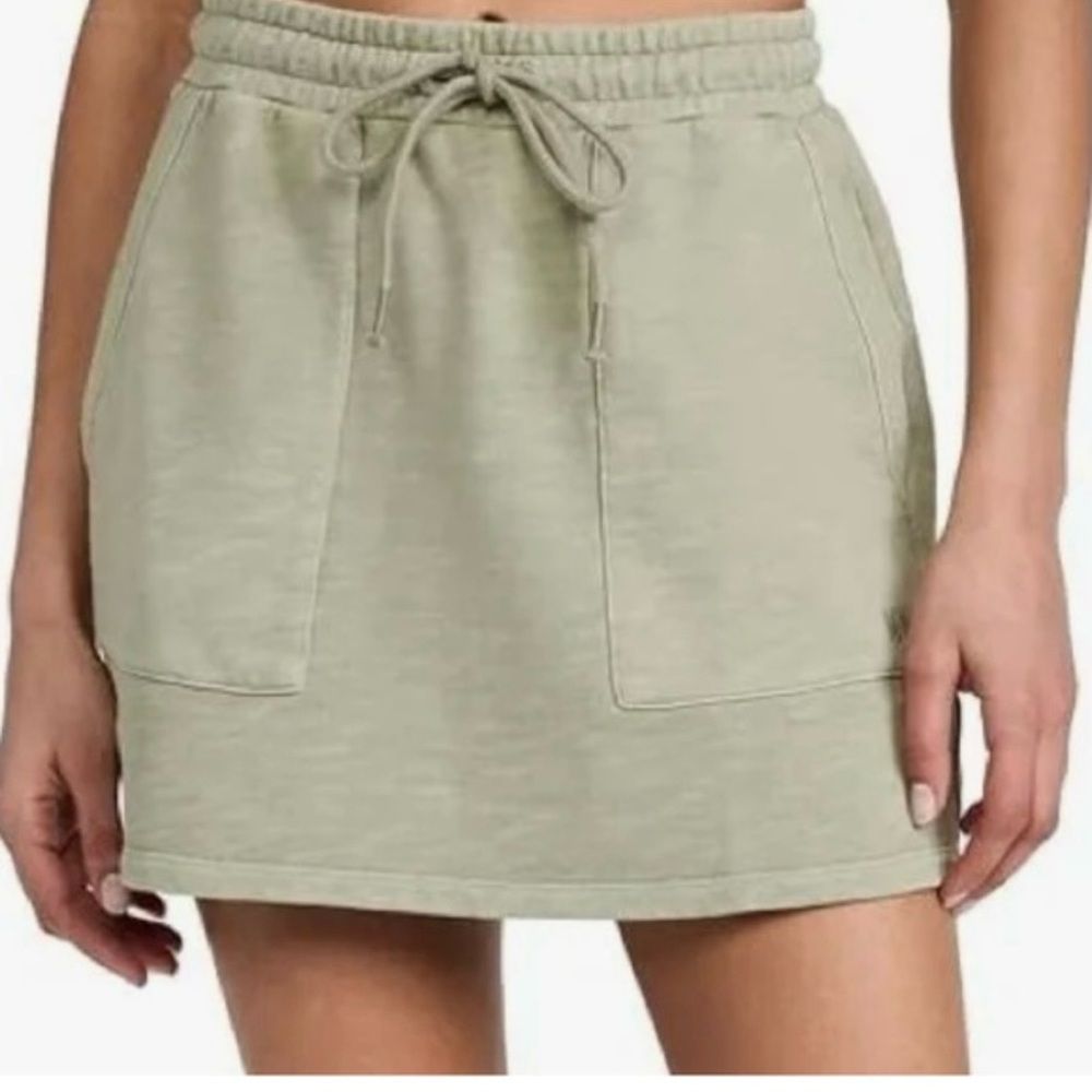 Madewell Light Olive Mini Skirt